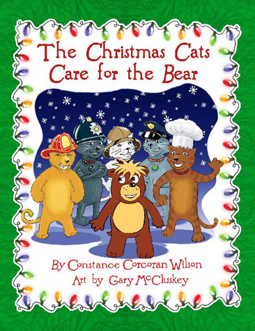 The Christmas Cats Care For the Bear